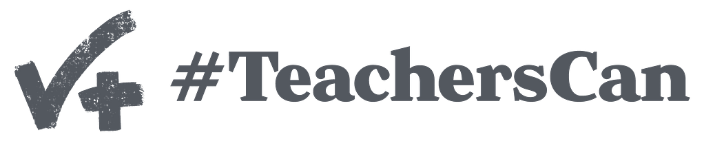 #TeachersCan ryht teachers can logo h rgb gray