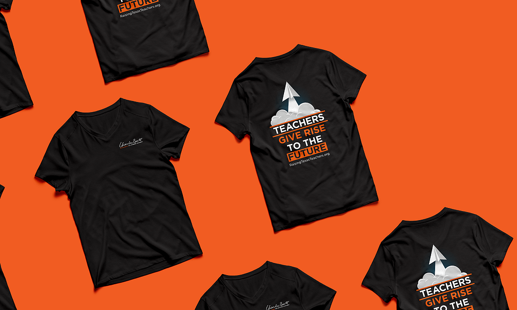 Raise Your Hand Texas Brand Identity image