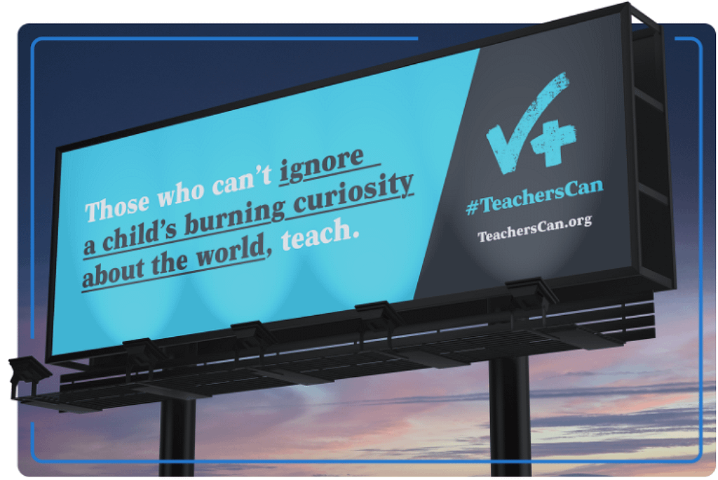 #TeachersCan image