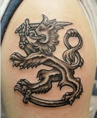 Hate groups co-opted Finland's brand identity - here's how the country can reclaim it Finnish lion tattoo