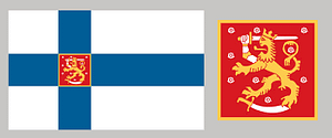 Hate groups co-opted Finland's brand identity - here's how the country can reclaim it Finnish coat of arms and flag