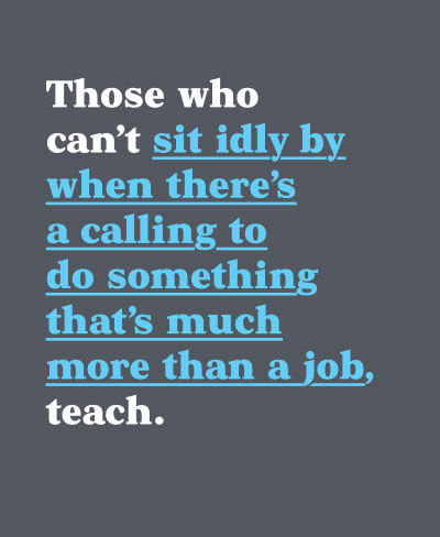 #TeachersCan image